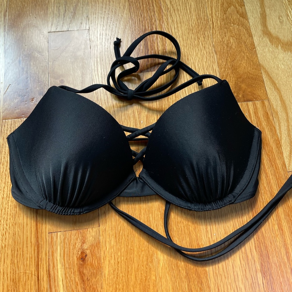 Black Hollister bikini set
